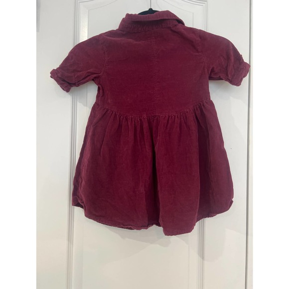 OLD NAVY Dress Maroon Cuadory Size 4T - Picture 2 of 4